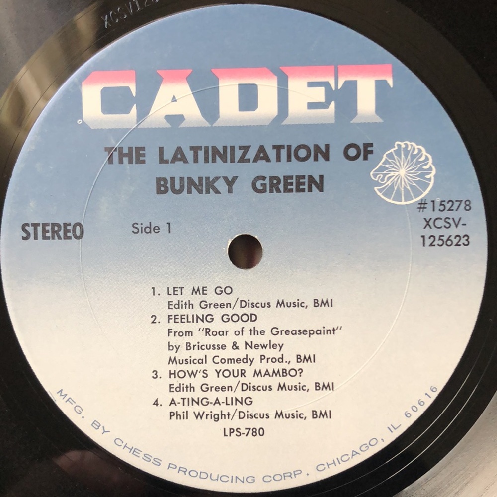 The Latinization Of Bunky Green Vinyl Album